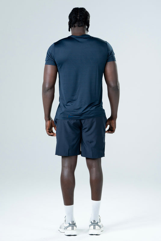 Men Muscle Fit Performance T-shirt Navy