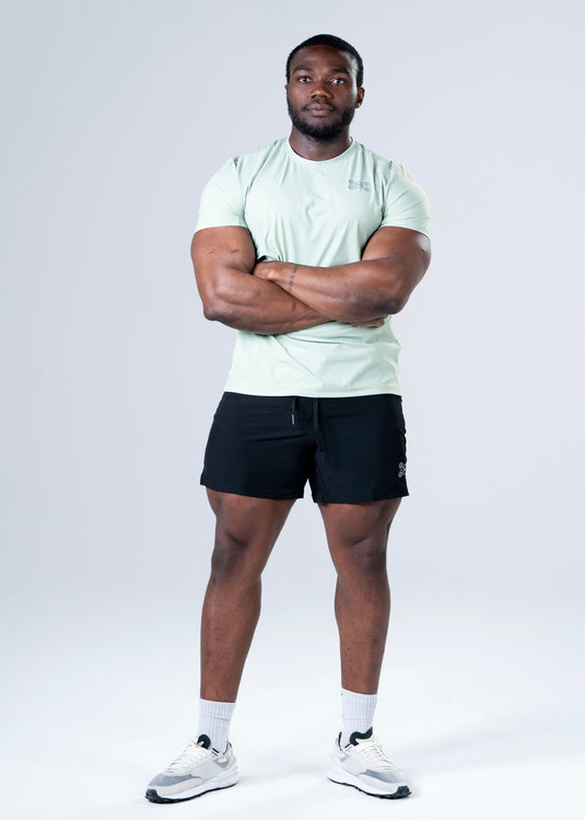 Men Lightweight Performance T-shirt Moss Green