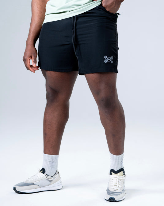 Men Muscle fit Performance 3 Shorts Black