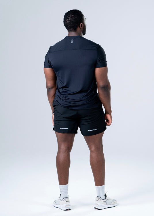 Men Lightweight Performance T-shirt Black