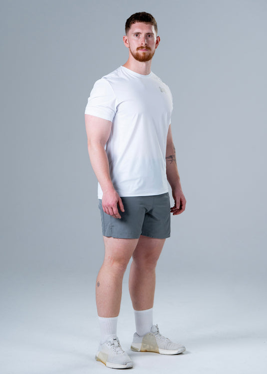 Men Muscle fit Performance 3 Shorts Grey