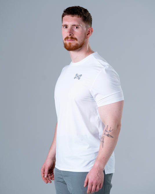 Men Lightweight Performance T-shirt White