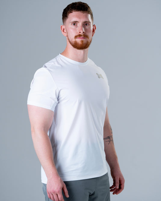 Men Lightweight Performance T-shirt White