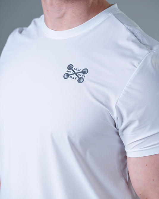 Men Lightweight Performance T-shirt White