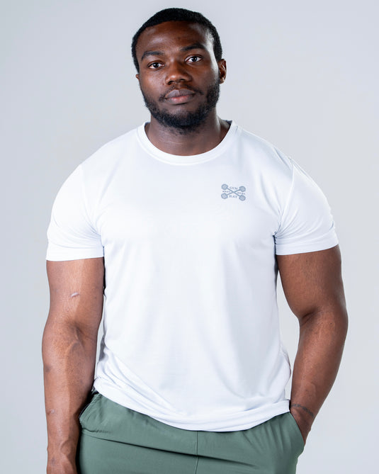 Men Breathable Performance T-shirt White