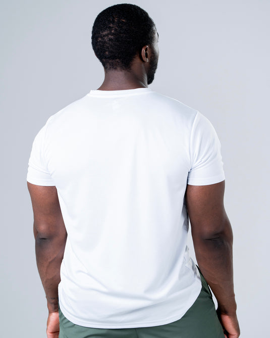 Men Breathable Performance T-shirt White