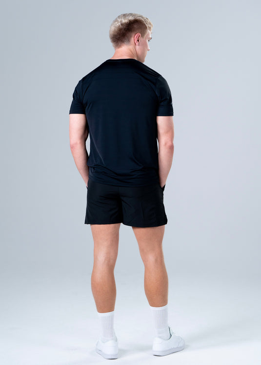 Men Dry Fit Running T-shirt Black