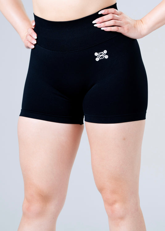Women Scrunch Butt Lift Shorts Black