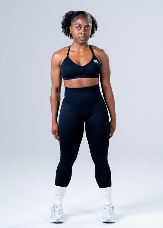 Women Seamless Adjustable Bra Black