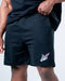 Men Oversized Cotton Shorts Black