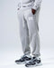 Men Oversized Heavyweight Vintage Joggers Light Gray