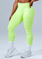 Women Scrunch Butt Lift Leggings Volt Green
